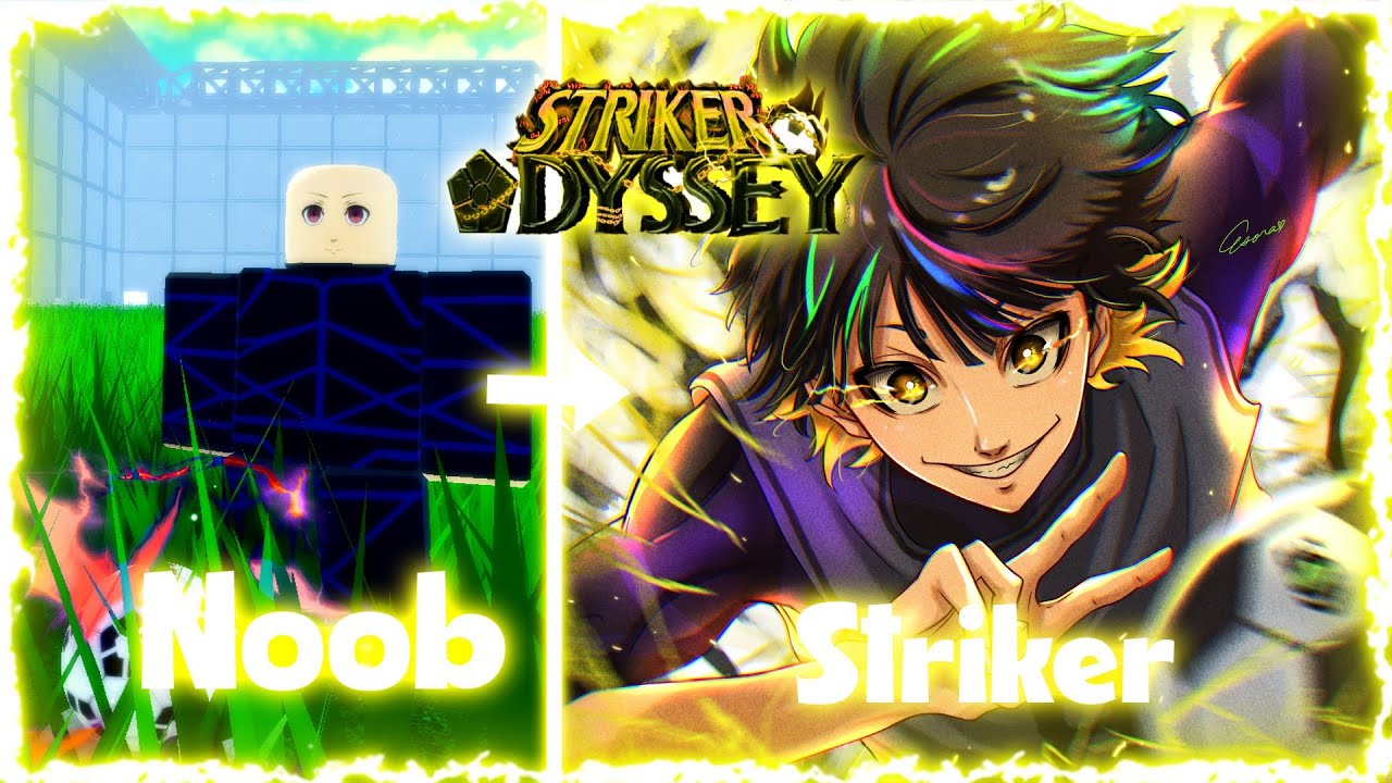 Noob to Striker in Striker Odyssey Part 3 ( Roblox Bluelock )