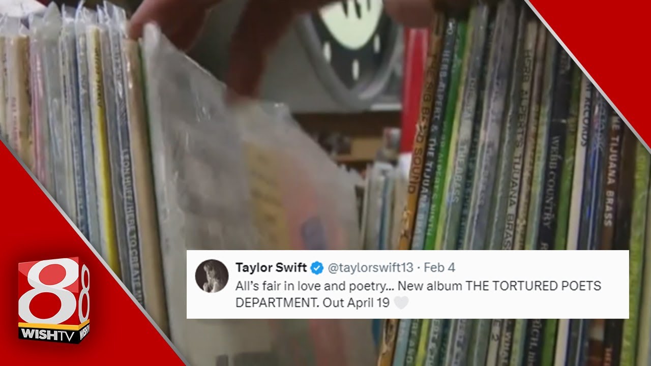 Taylor Swift shows love to local record stores in time for Record Store Day