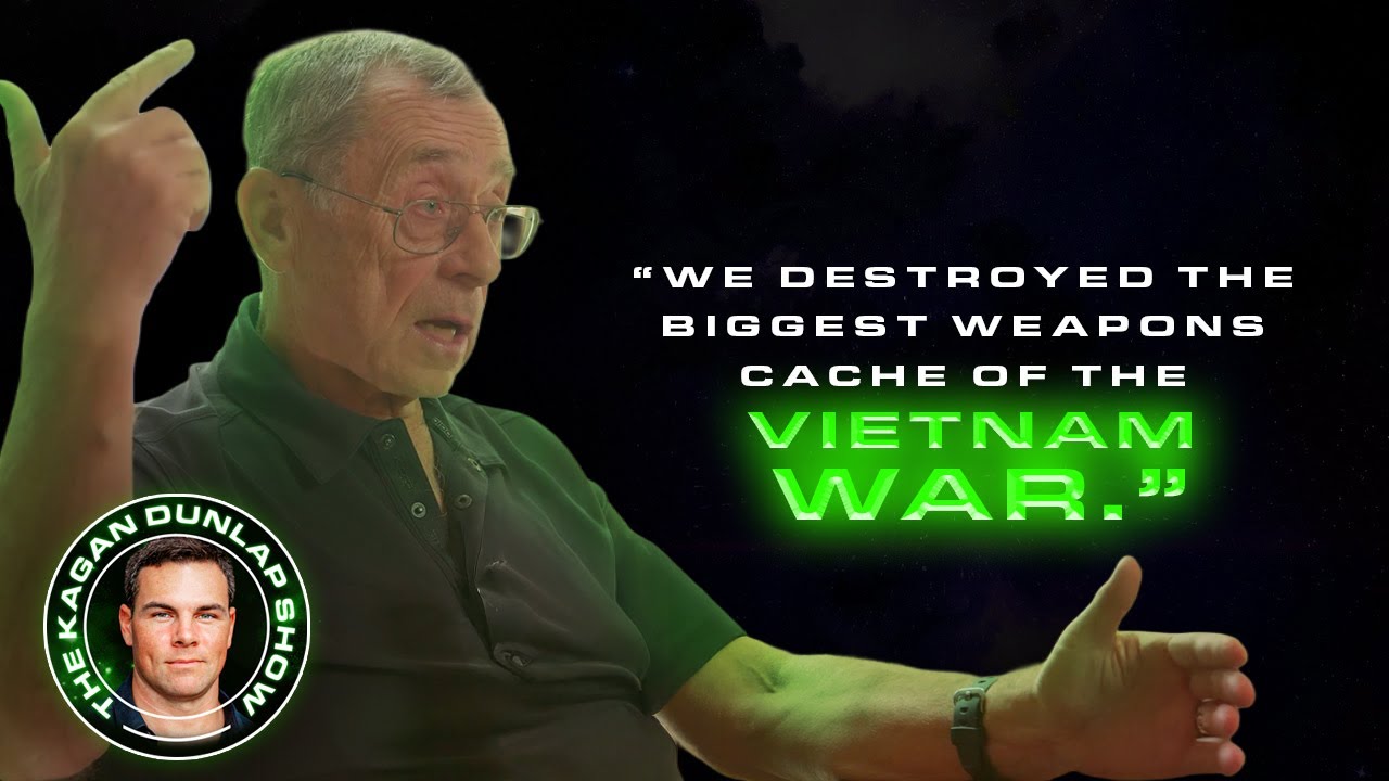 "We Destroyed The Biggest Weapons Cache Of The Vietnam War" From Ep 40 With SgtMaj Mike R. Vining