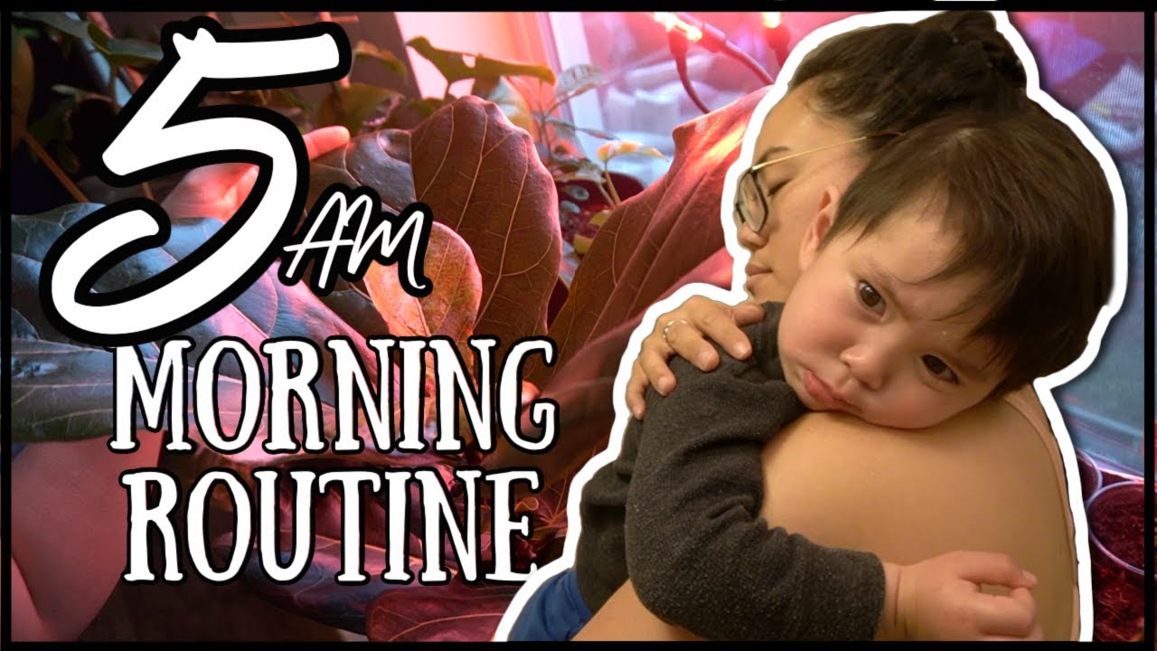 Doctor Mom 5 AM Morning Routine (Silent Music Vlog)