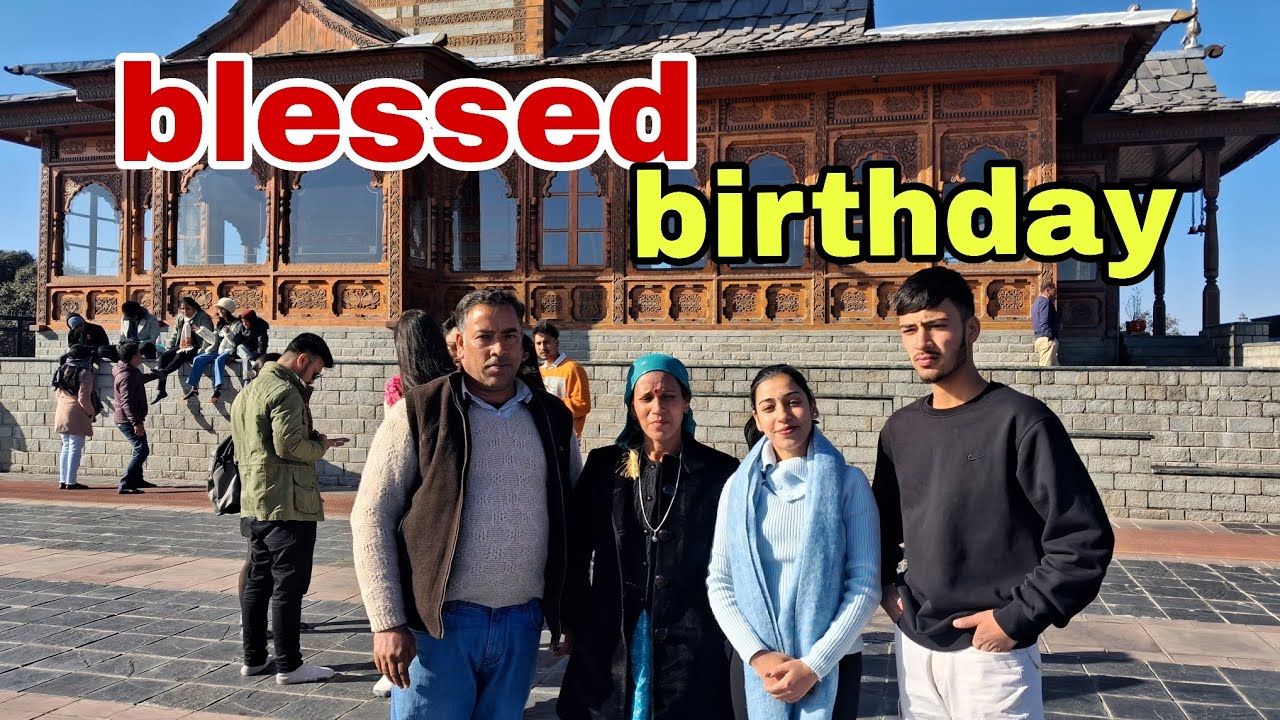 Birthday with Mummy Papa ❤️ | Tara Devi Visit & Cake Cutting 🎂