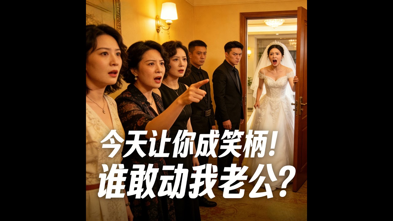 【人间故事】苏家三姐妹带保镖砸婚礼，新娘穿婚纱出现护夫，三姐妹震惊。
