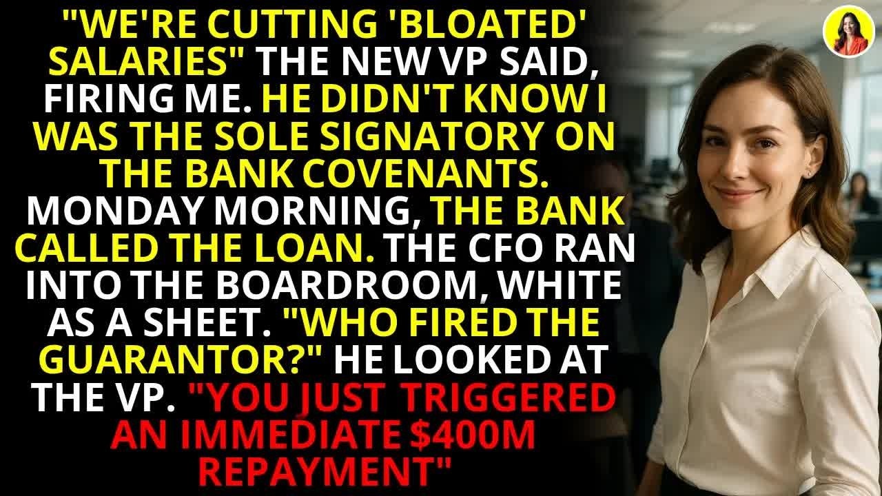 VP Fired Me, I Triggered a $400M Debt Surprise 💼 ｜ Corporate Revenge