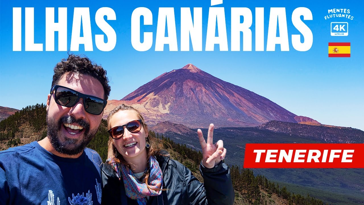 SUBIMOS NO VULCÃO TEIDE | Tenerife, Ilhas Canárias, Espanha | Praias Vulcânicas 🇪🇸 Vlog 4K