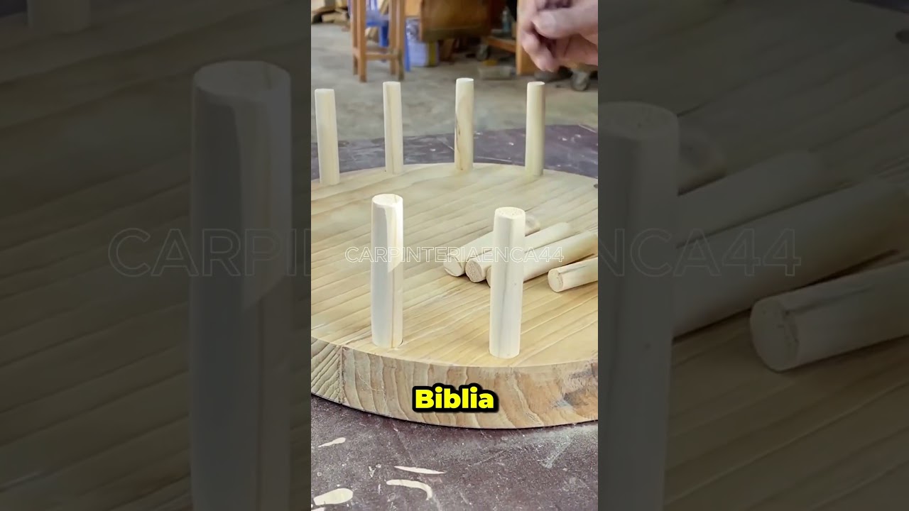🪚 Aprende carpinter&iacute;a f&aacute;cil y cre&aacute; tus propios muebles desde casa #carpinteria #muebles