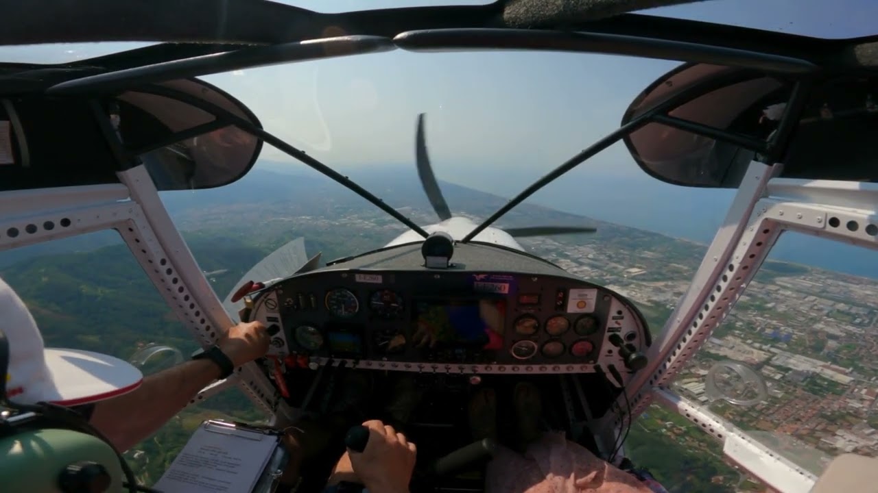 Volo con Savannah s da Cizzago a Massa Cinquale e ritorno
