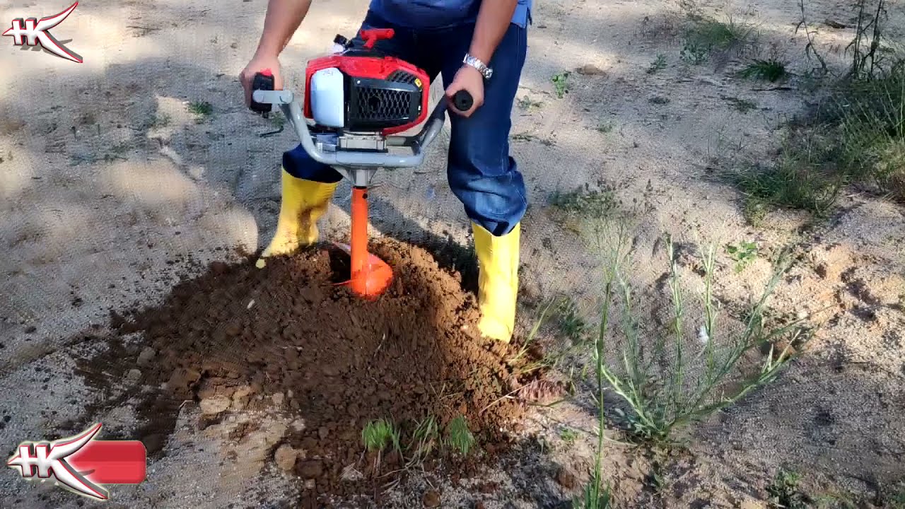 Tomking EA52P Toprak Burgu Makinesi İLK Çalıştırma - İlk Kullanım Testi