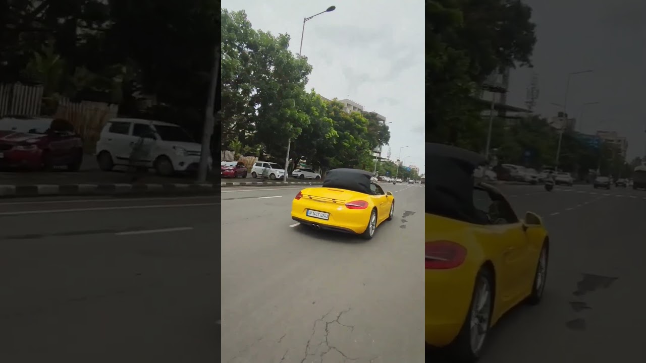 porsche sports car convertible 🤯