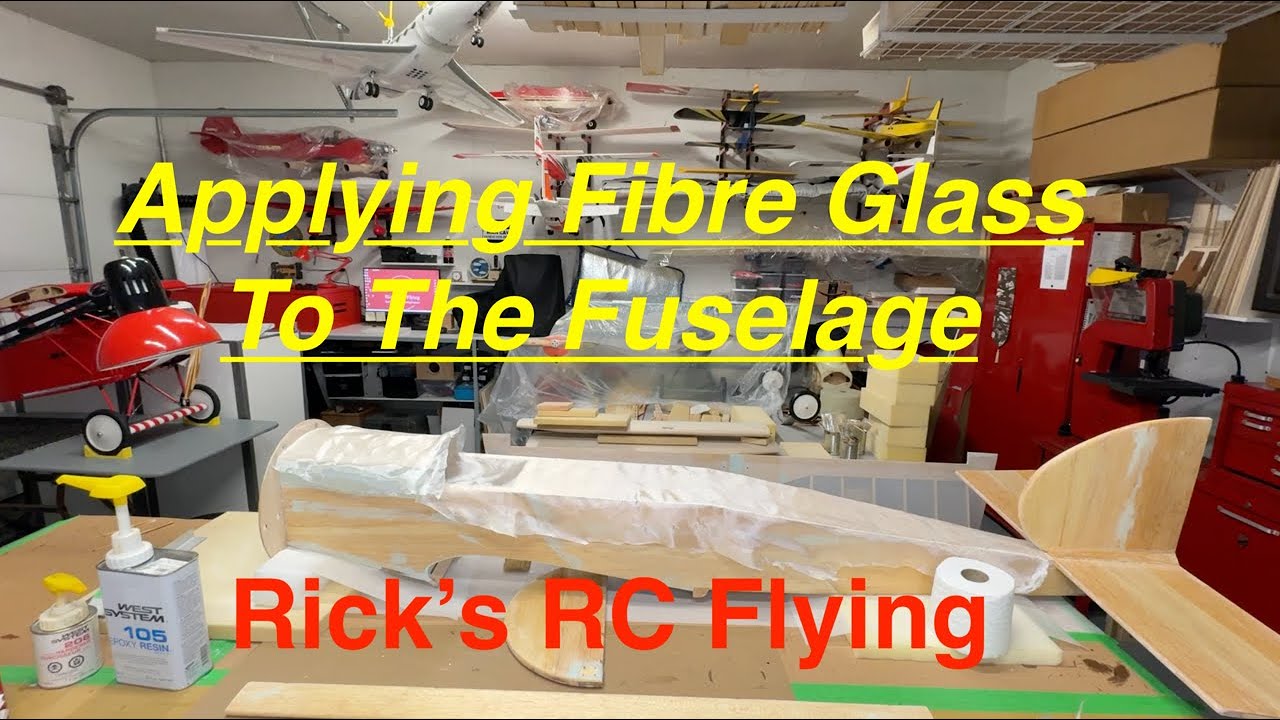 How To Fibreglass An RC Airplane Fuselage