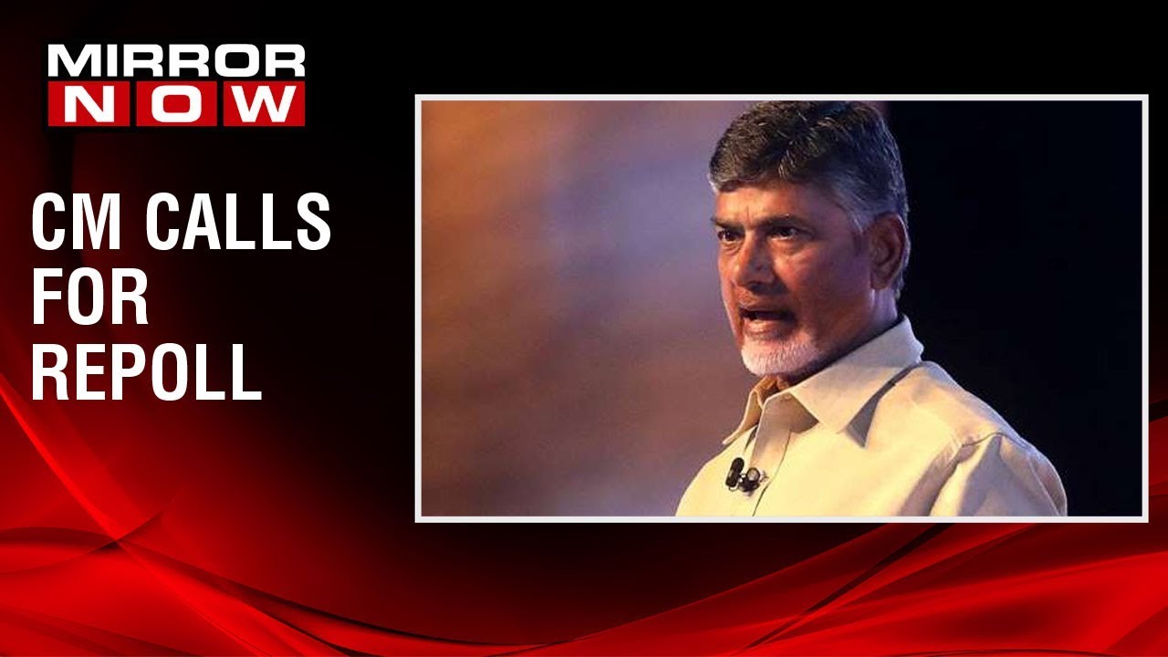 N. Chandrababu Naidu writes to EC on EVM malfunctioning, Calls for re-polling at certain booths
