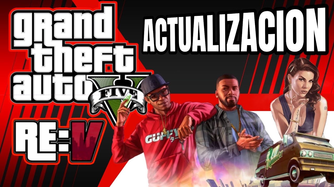 NUEVA actualizacion de GTA REV Ps3 #gta #gta5 #hen