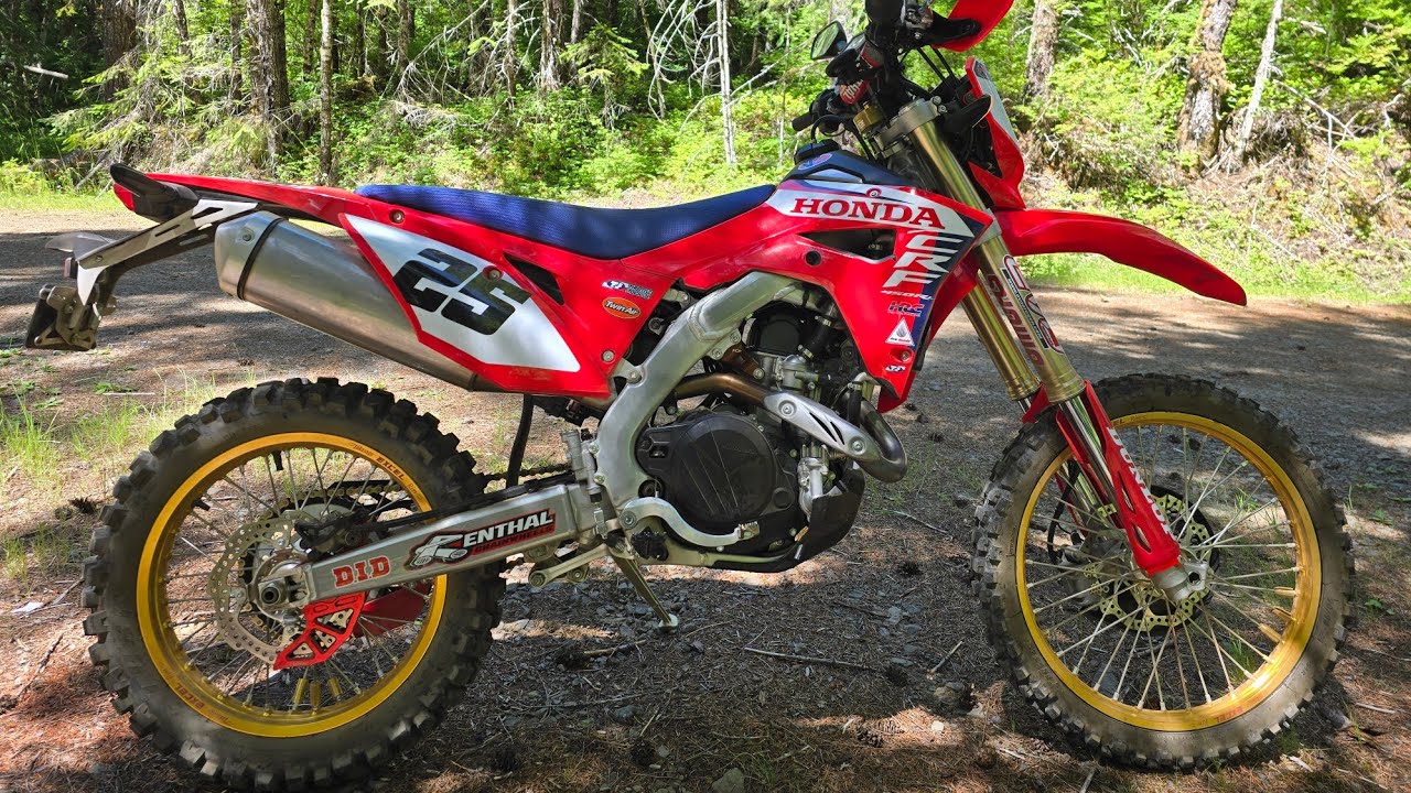 TUSK D-Sport Tire Review / Honda CRF 450RL / How do they compare to usual Goldentyres that I run?