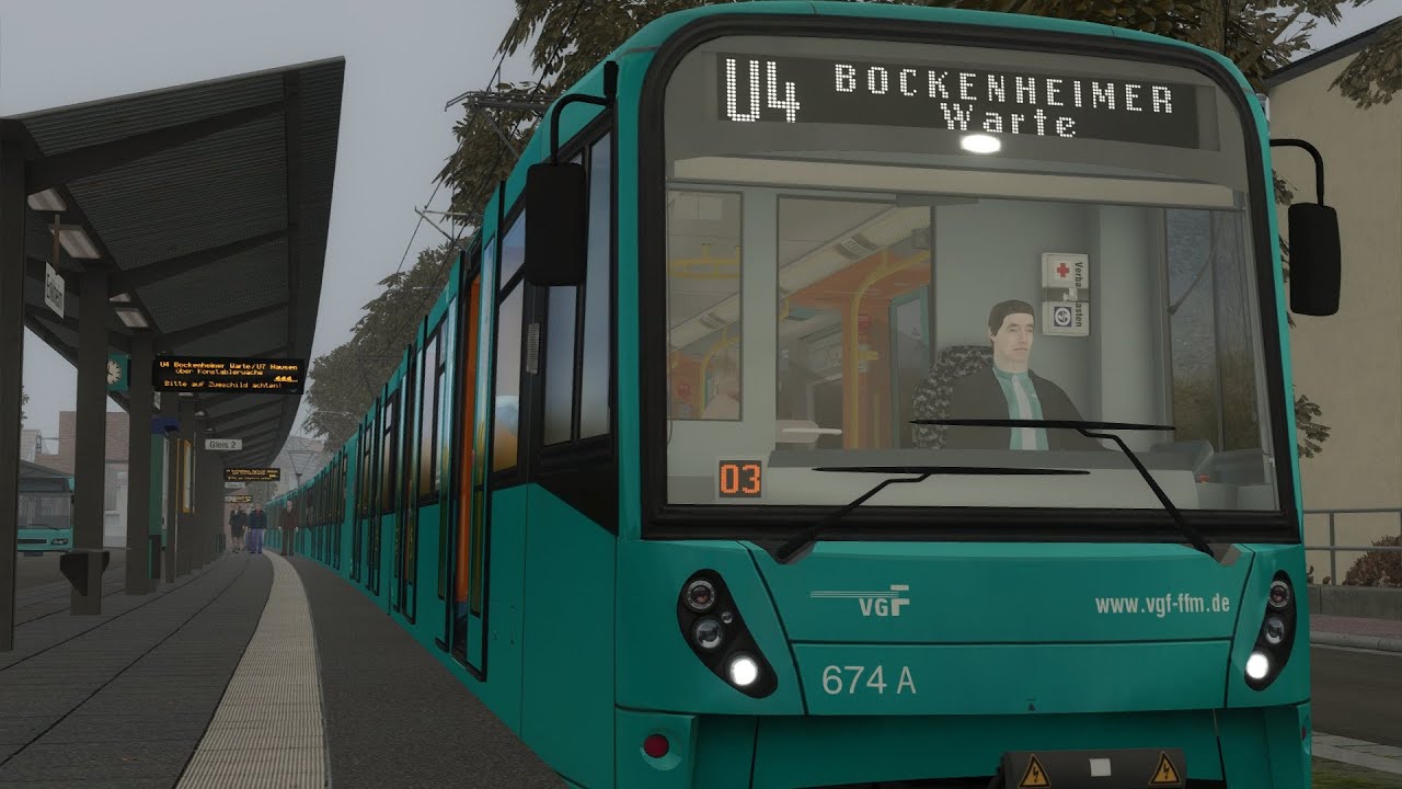 Train Simulator 2019: Frankfurt U-Bahn - U5-50 - U4 Enkheim to Bockenheimer Warte