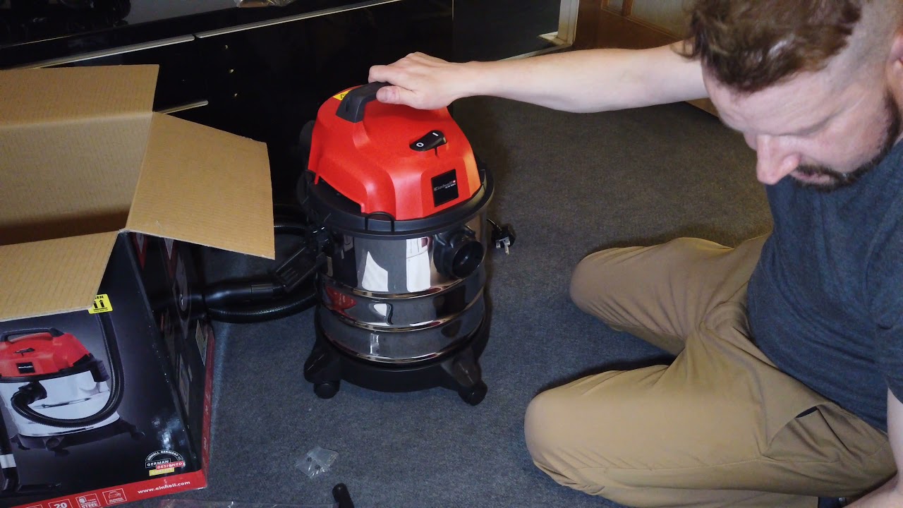 Einhell TV-VC 1820 S setting up