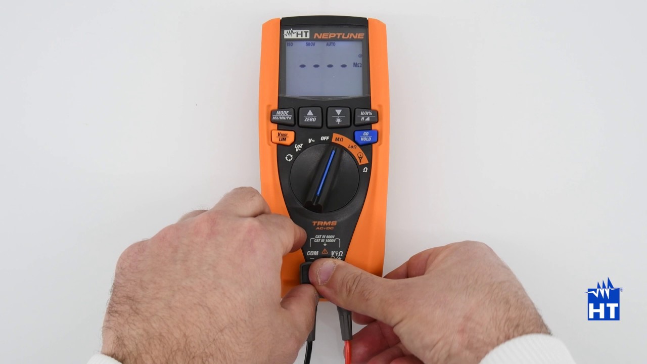 HT NEPTUNE Tutorials - Misura di isolamento fino a 1000V (ITA)