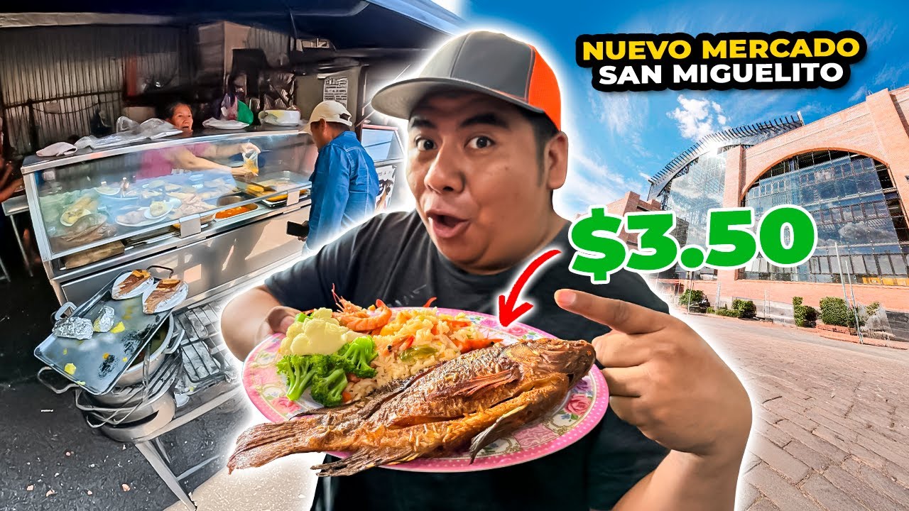 VISITAMOS el NUEVO MERCADO SAN MIGUELITO *almuerzos económicos*