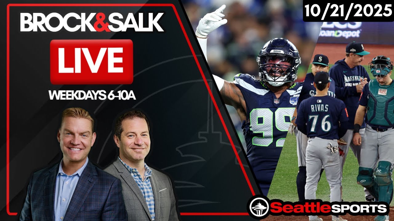 Brock & Salk LIVE - Mariners & Seahawks Reaction - 10/21/25 | Seattle Sports