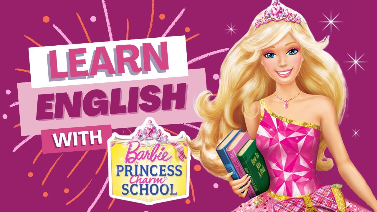 Learn English with Barbie: Princess Charm School 🎬 | Real Phrases & Expressions Explained!