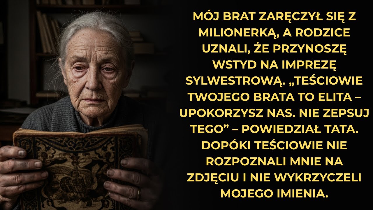 Mój brat ukrywał mnie przed swoimi elitarnymi teściami — dopóki nie rozpoznali mnie na przyjęciu