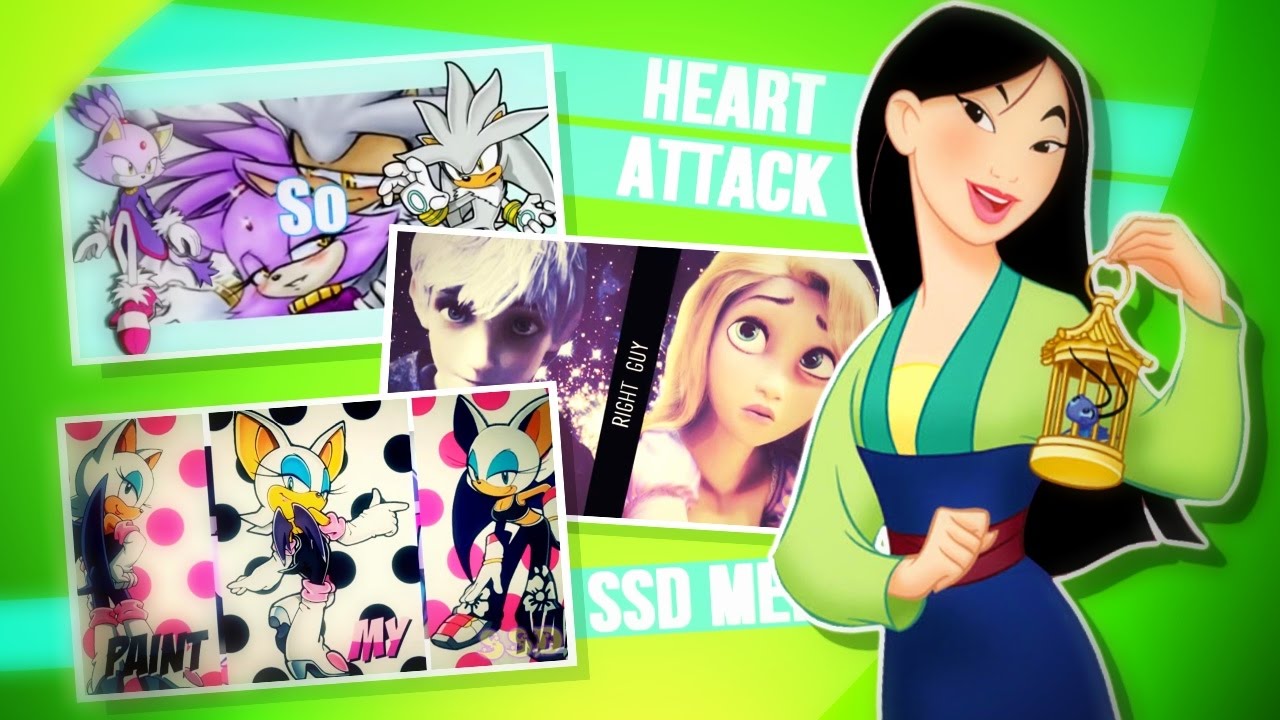 {SSD} Heart Attack l Sonic/Non Disney Couples