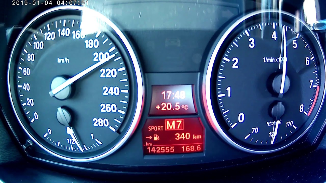 BMW E92 335I  TOP SPEED DRIVE ON GERMAN AUTOBAHN (acceleration)