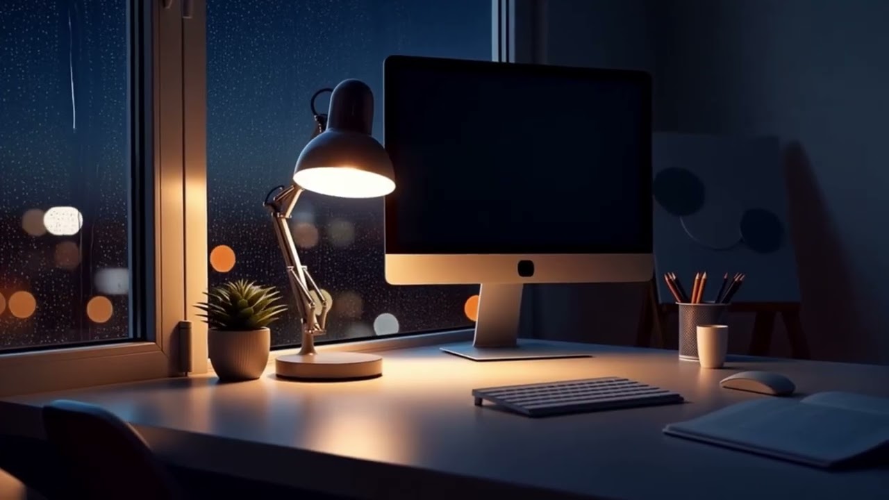 Night Focus Music 🌙 Deep Work & Coding | Calm Ambient for Productivity (1 Hour)