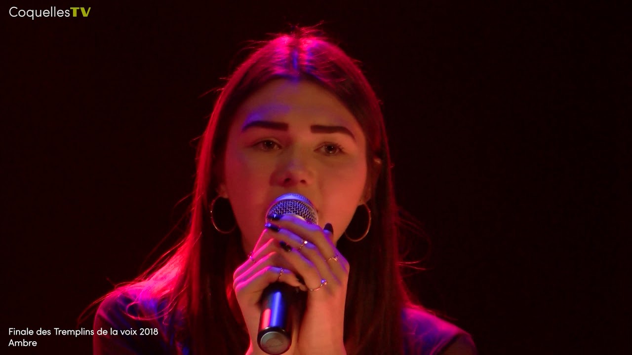 Ambre -Finale des Tremplins de la voix 2018