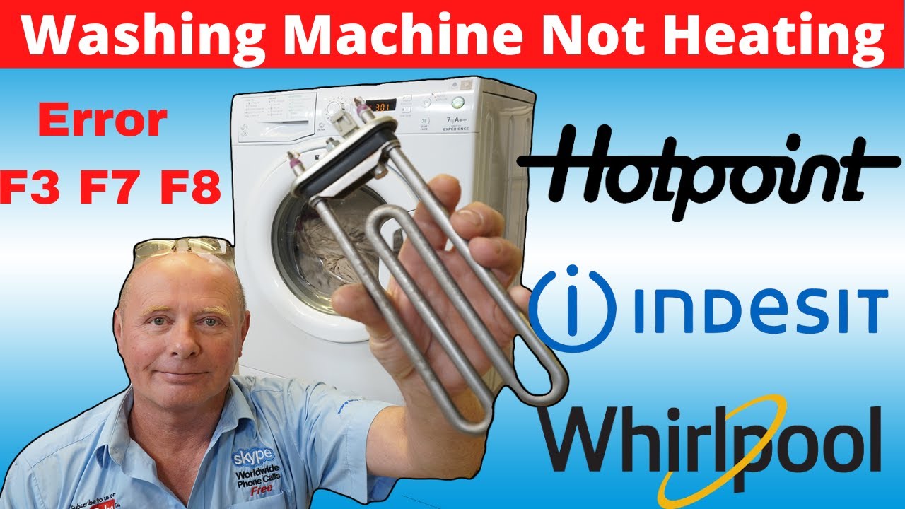 Стиральная машина Hotpoint Indesit Ariston и Whirlpool не нагревается