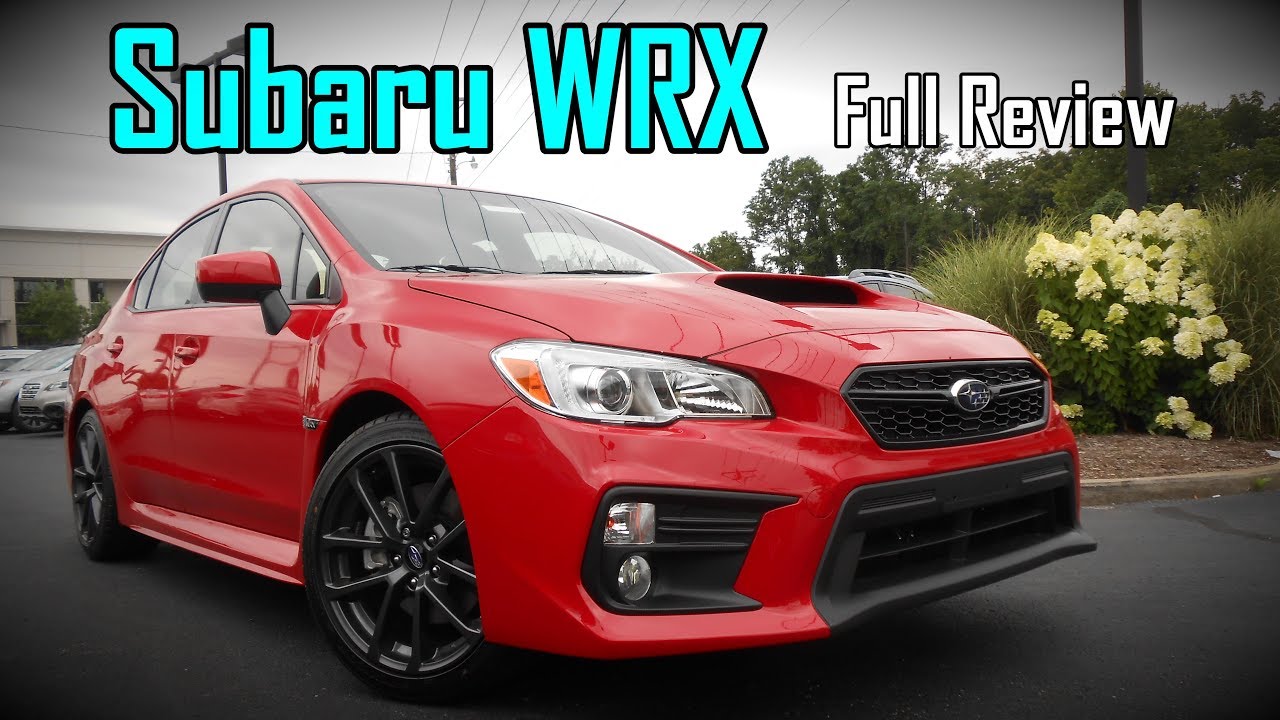 2018 Subaru WRX: Full Review | Limited & Premium