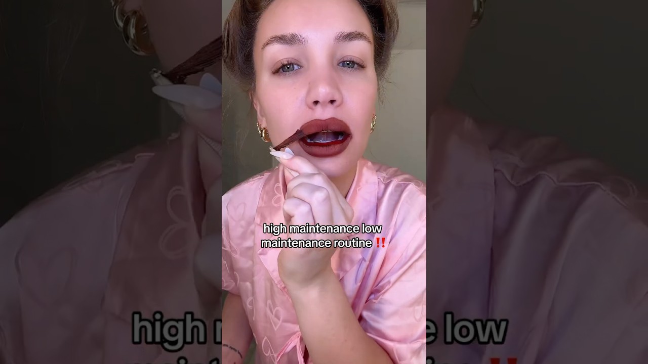 nighttime high maintenance routine to stay low maintenance 🙌🏼✨ #highmaintenance #skincareroutine