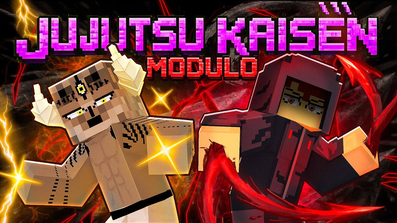 NOVA SÉRIE DE JUJUTSU KAISEN MÓDULO COM INEMAFOO NO MINECRAFT
