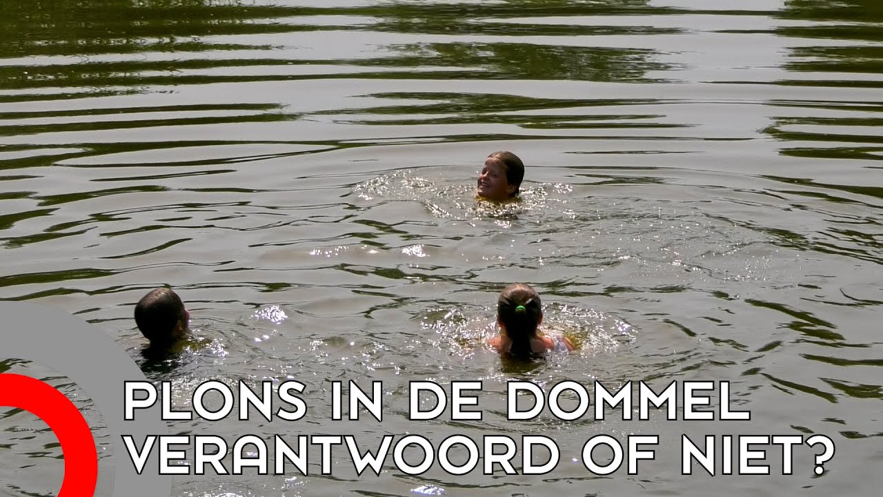 Is een plons in de Dommel verantwoord of niet?