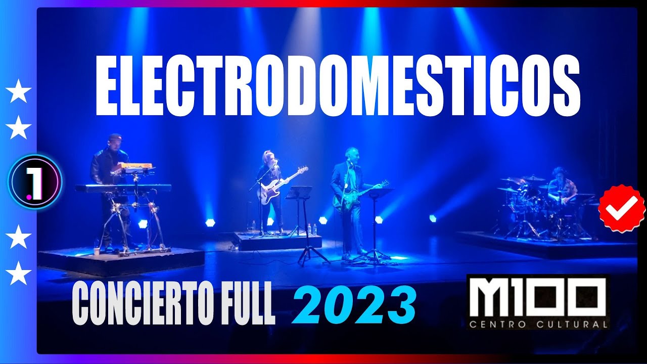 ELECTRODOMESTICOS 🎹😎🤘🇨🇱 | CONCIERTO FULL | (Matucana 100), Santiago, Chile, 5 Mayo 2023