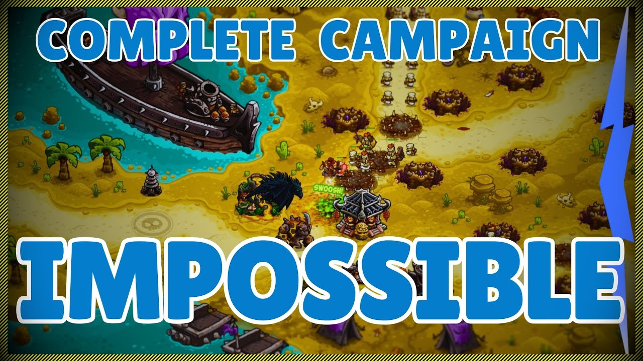 Hammerhold Campaign DLC - Complete Walkthrough on Impossible (3 Stars) | Kingdom Rush Vengeance