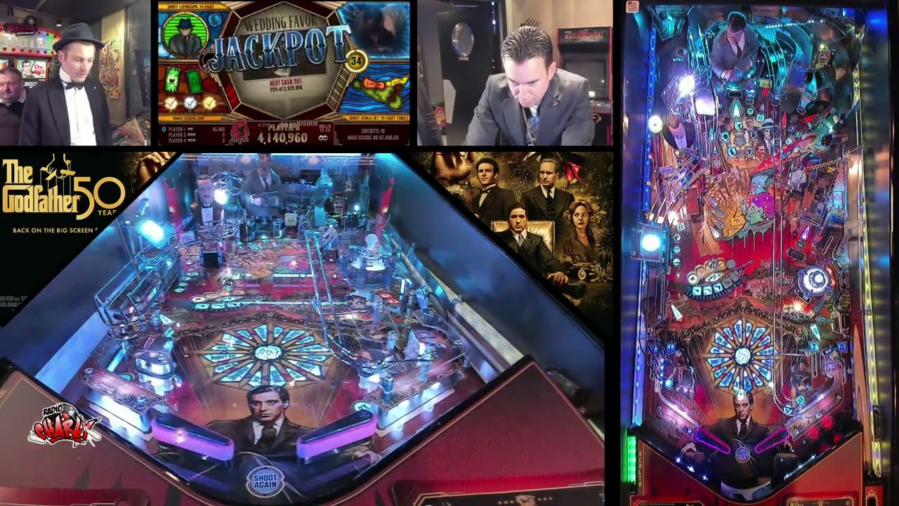 Présentation du Fipper The Godfather - Jersey Jack Pinball