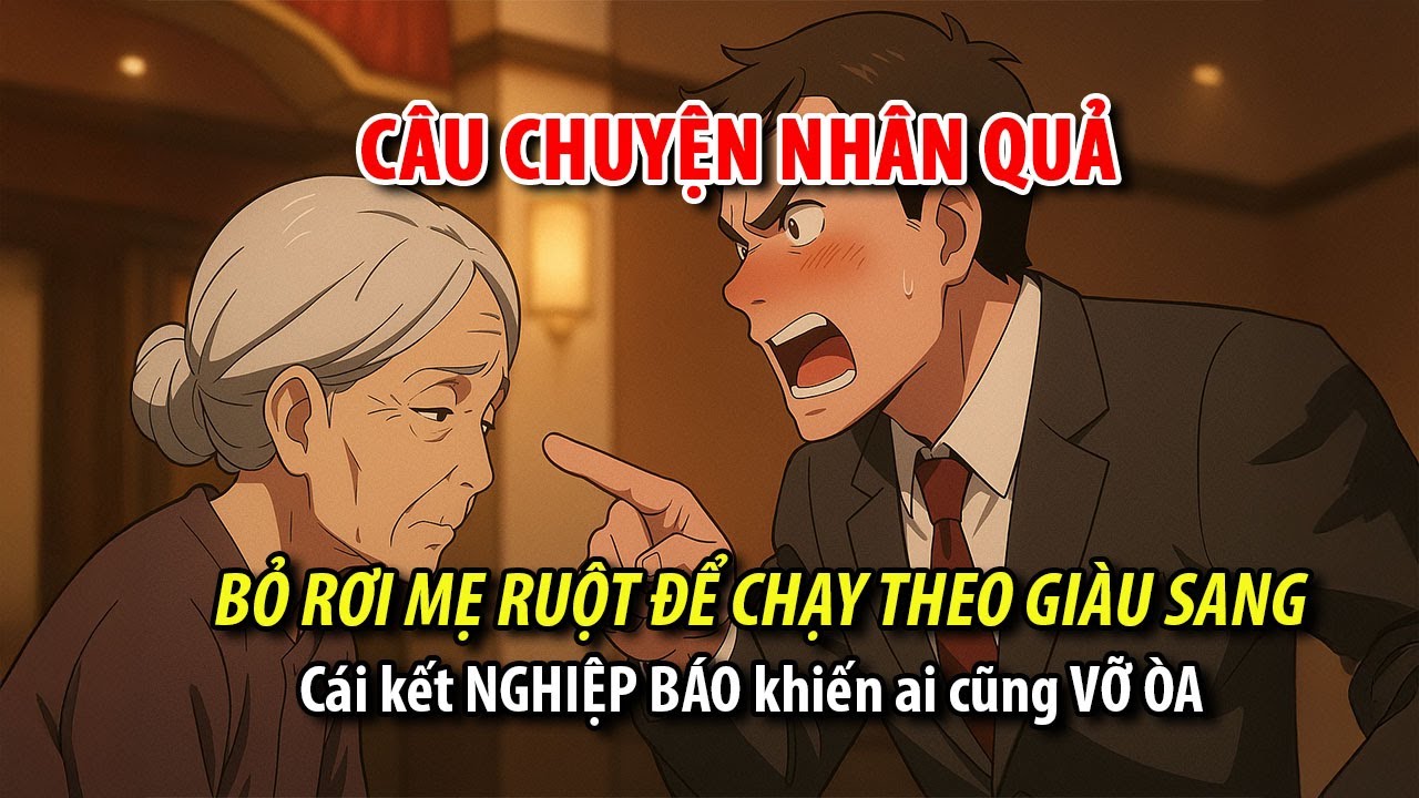 Câu chuyện NHÂN QUẢ Bỏ rơi mẹ già để chạy theo giàu sang – CÁI KẾT khiến ai cũng VỠ ÒA