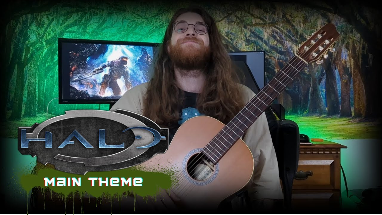 Main Theme - Halo on classical guitar