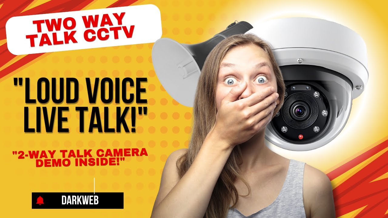 SecureLens Two-Way Talk CCTV Camera 🔊 | Loud Voice, Real-Time Conversation | Best Security Solution
