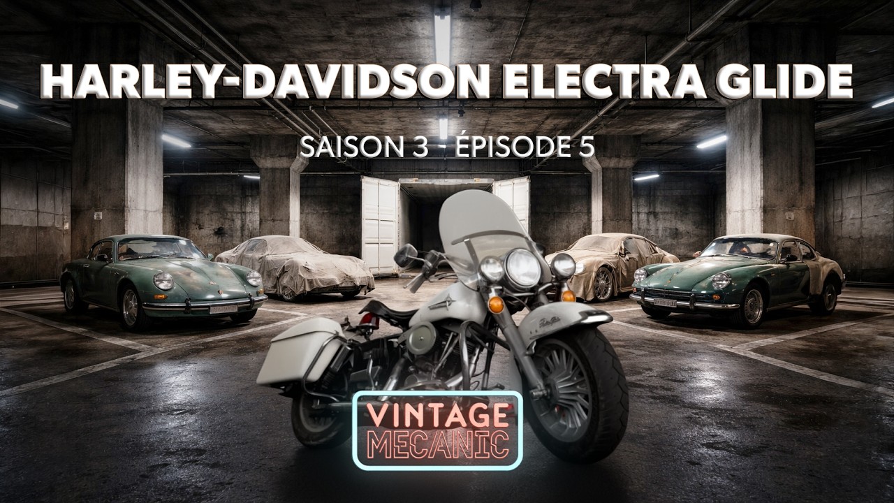 VINTAGE MECANIC : HARLEY-DAVIDSON ELECTRA GLIDE