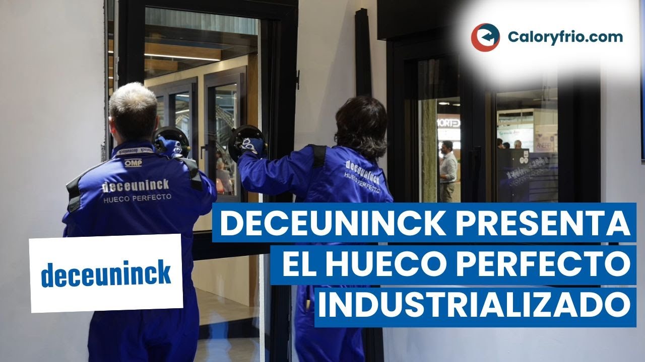 Deceuninck apuesta por el Hueco Perfecto, su innovador sistema de instalación industrializada