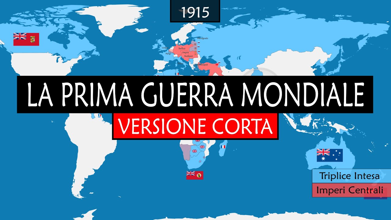 La Prima Guerra Mondiale - Storia della ''Grande Guerra''