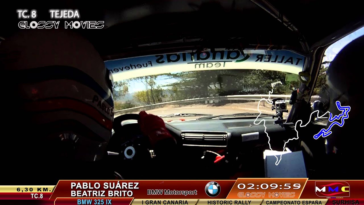 I Gran Canaria Historic Rally - Pablo Suárez - Beatriz Brito BMW 325 IX TC8 Tejeda