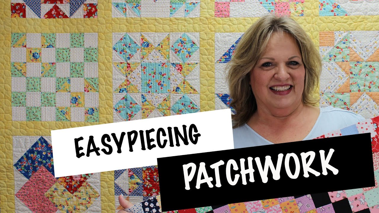 Quilt Piecing with Half Square Triangles!