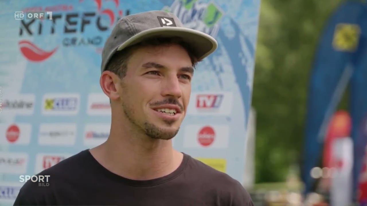 ORF Sport Bild WingFoil Meisterschaften am Traunsee 2022