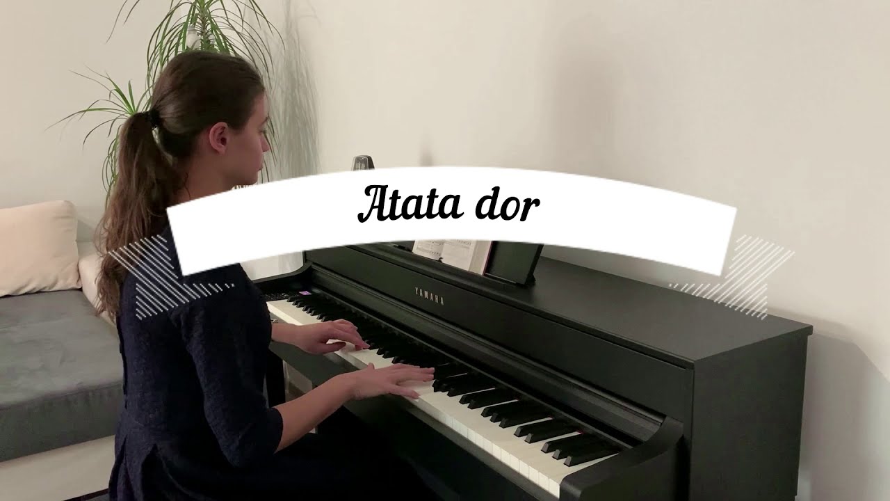 Atâta dor (instrumental pian)