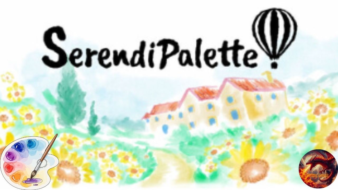 Beautiful Tile Placing Watercolor Game- SerendiPalette -First Early Look Demo Out Now