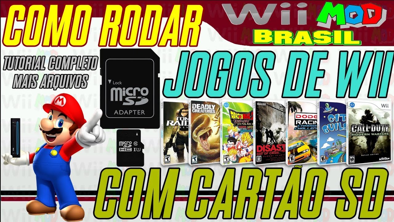 (119) Como rodar jogos de Wii com cartão SD - Wiiflow