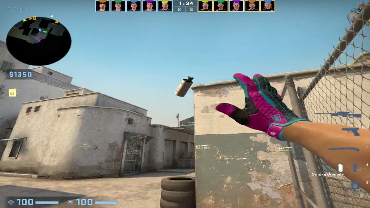 CSGO POV G2 m0NESY (27/10) vs ENCE (dust2) @ PGL Major Antwerp 2022 Challengers Stage