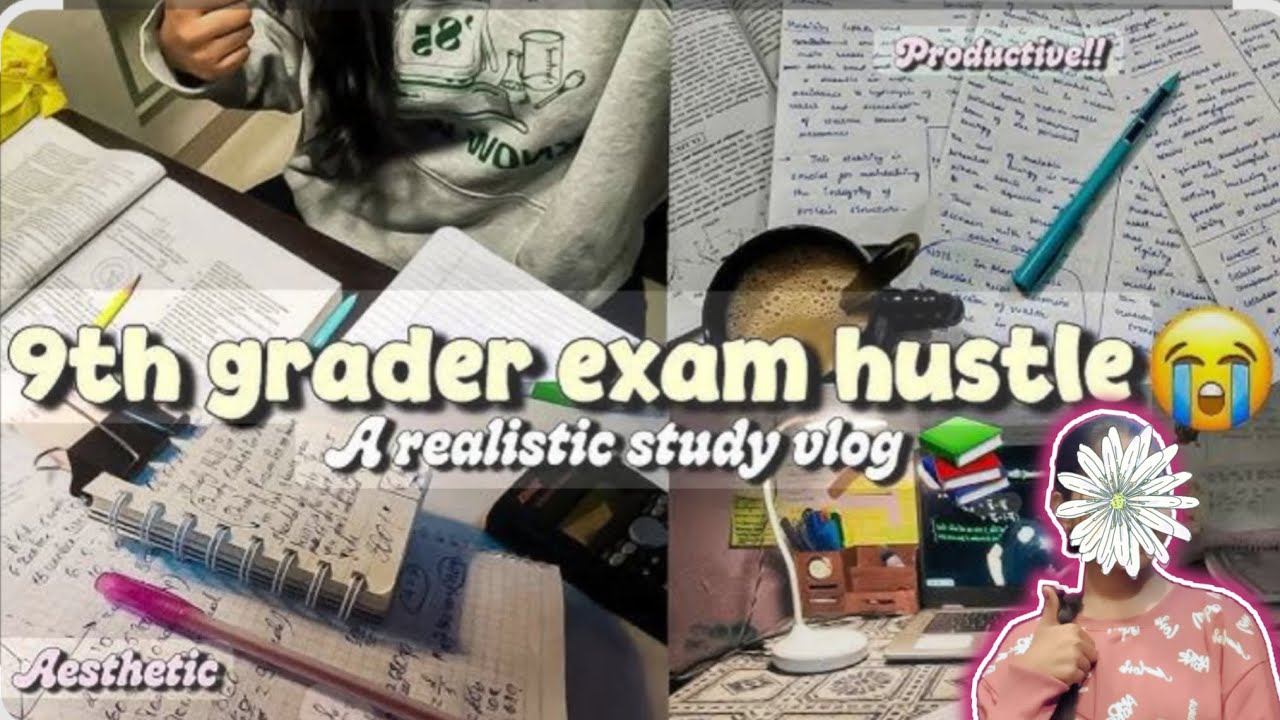 9th Grade Hustle Is Real 💪✨ | Productive Study Vlog 📚 | CBSE 9th Grader