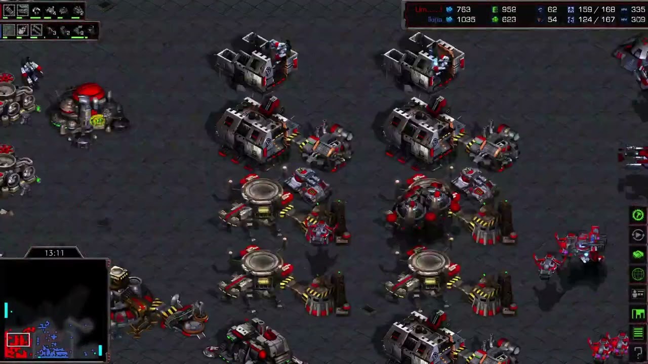 Brain vs Um...... Another ZvT - Right Next To Each Other - GG - Starcraft Casty Cast - FME!!